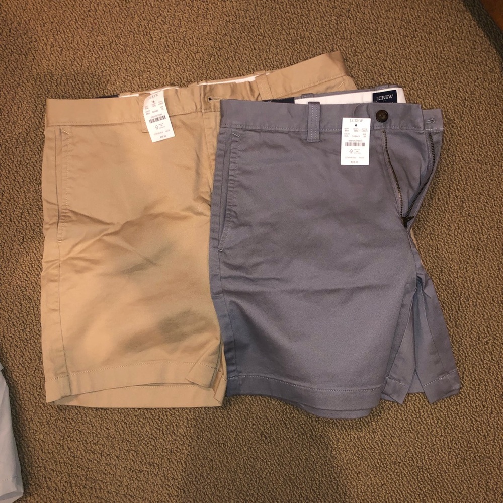 J.Crew khaki shorts. 33 waist 7 inch inseam